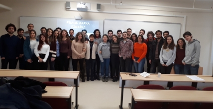 Our Head of the Turkish Language and Literature Department analyzed “Metamorphosis” by Kafka with the students of Engineering and Law Faculty of Galatasaray University