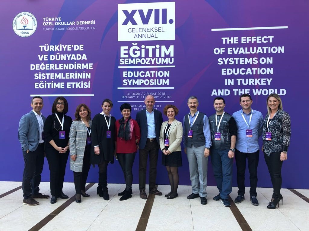 Türkiye Özel Okullar Derneğinin Antalya’da düzenlenen ” Türkiye’de ve Dünyada Değerlendirme Sistemlerinin Eğitime Etkisi” konulu sempozyumu