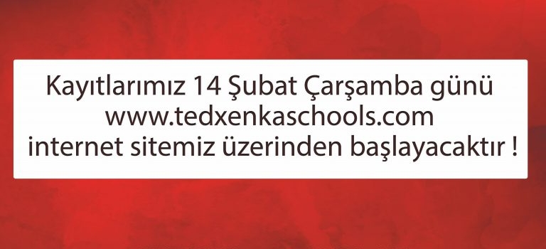 TEDxENKASchools Başvuruları 14 Şubat Çarşamba Günü Başlıyor! TEDxENKASchools Başvuruları 14 Şubat Çarşamba Günü Başlıyor!
