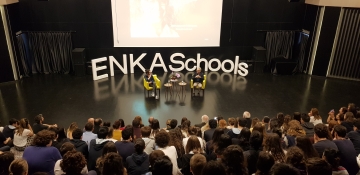 Our students had an interview with the renowed musician, author and director Zülfü Livaneli on Friday, 4th of May.
