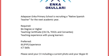 Spanish Teacher Needed