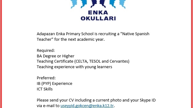 Spanish Teacher Needed Spanish Teacher Needed