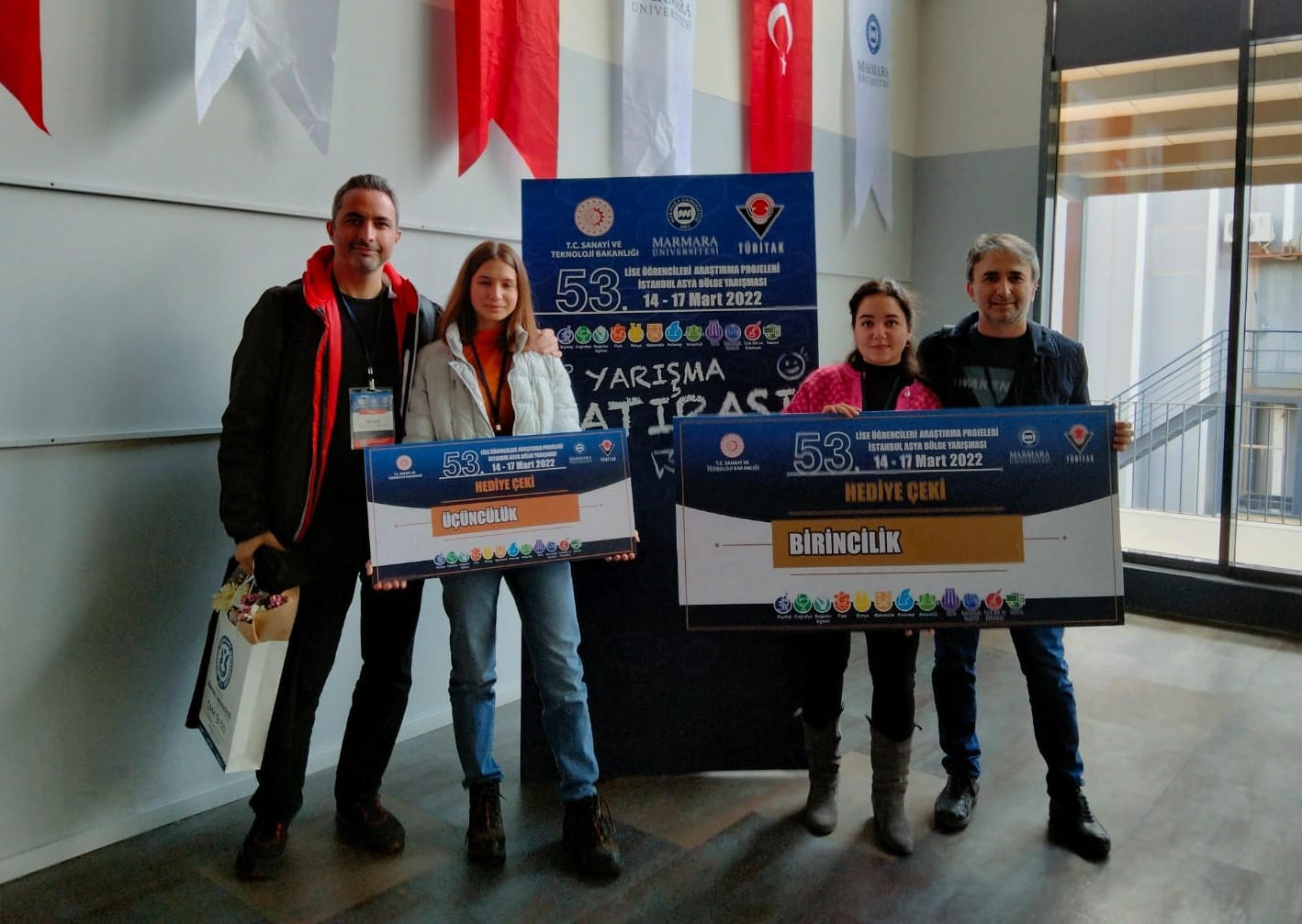 TÜBİTAK Bölge Finali’nde Büyük Başarımız