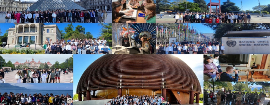 Öğrenciler, Paris ve CERN Gezisiyle Unutulmaz Bir Deneyim Yaşadı! Öğrenciler, Paris ve CERN Gezisiyle Unutulmaz Bir Deneyim Yaşadı!