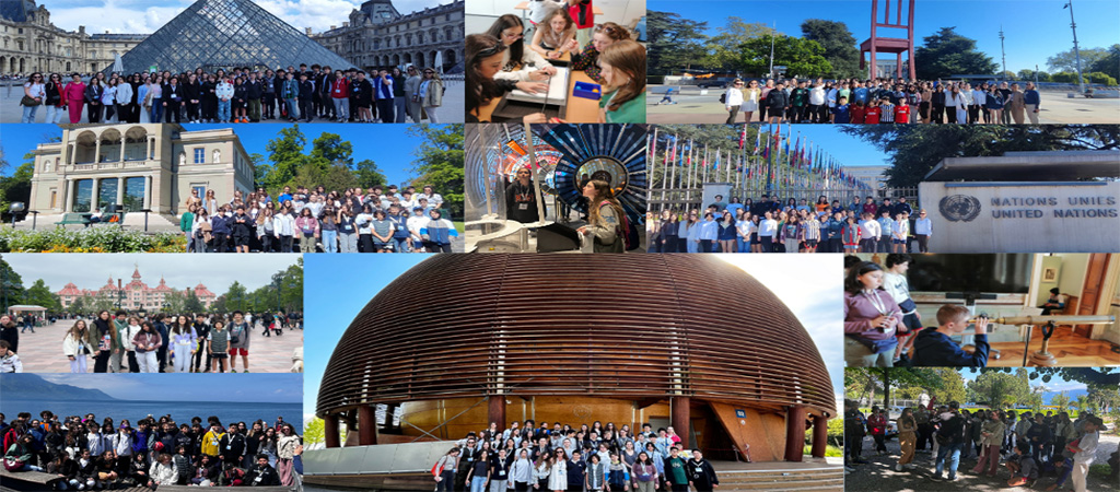 Students Had an Unforgettable Experience on the Trip to Paris and CERN!