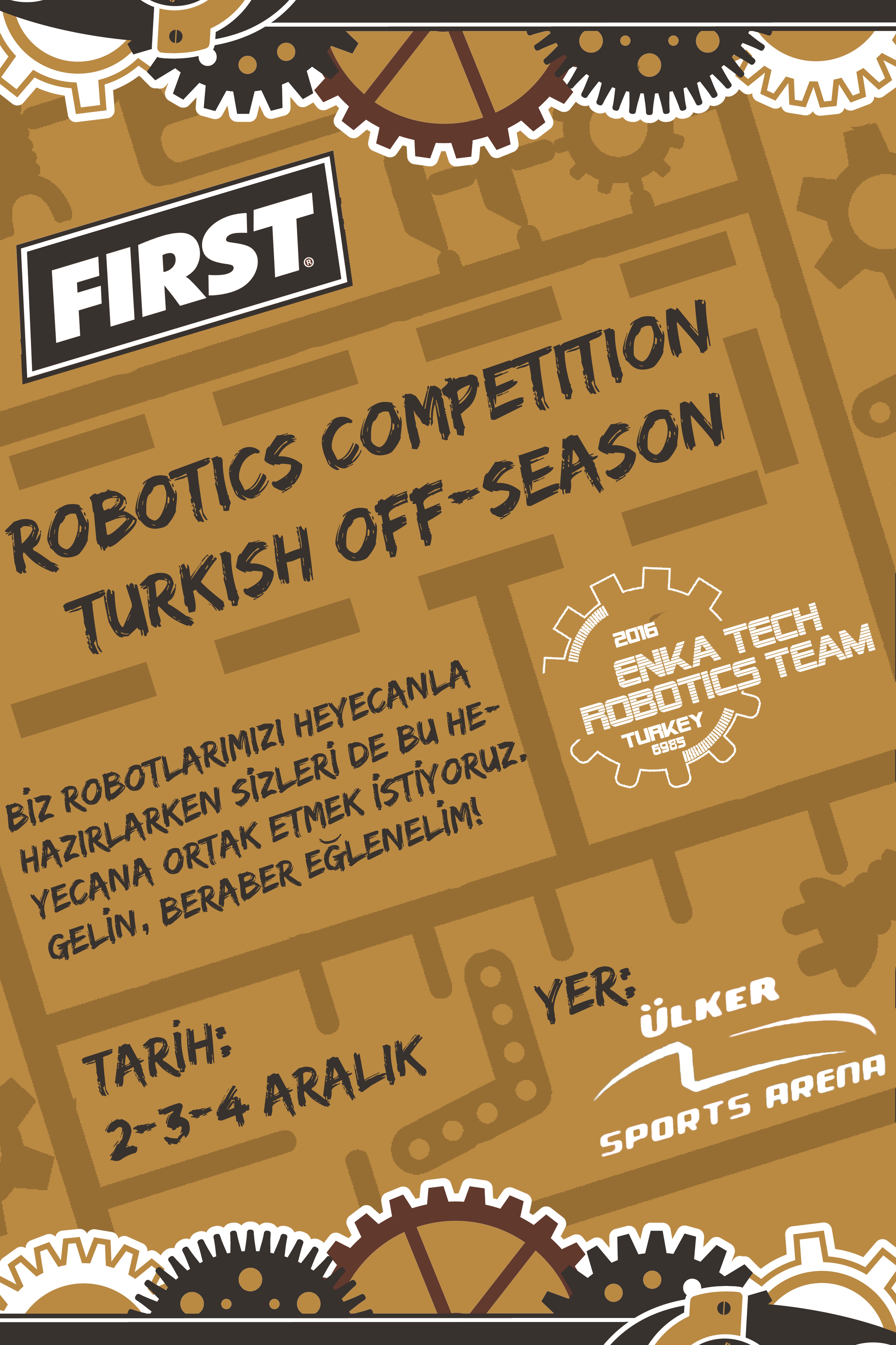 Robotics Turkey Off-Season Competation Invitation