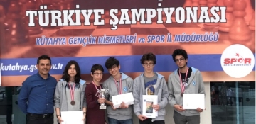 4th PLACE IN TURKISH NATIONAL CHESS TOURNAMENT