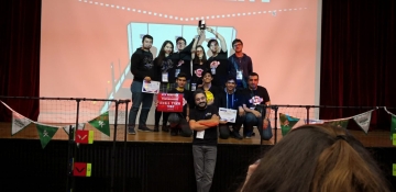 We got the Design Award at Vex Off Season