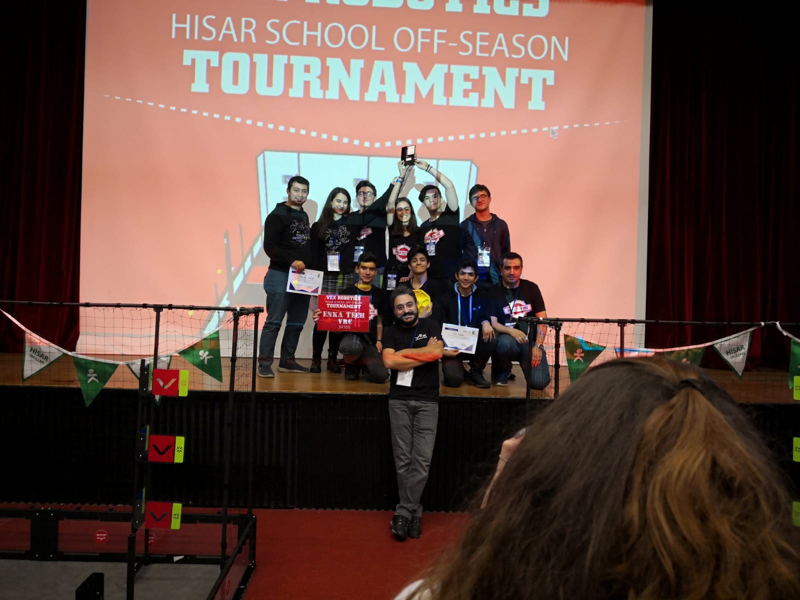 Vex Off Season’da Tasarım Ödülü Okulumuzun Oldu