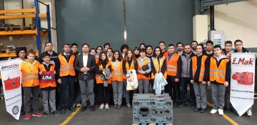 Teknik Gezilerimize İ-Mak Tesislerinde Devam Ettik