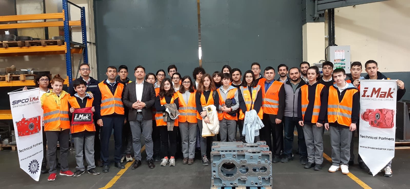 Teknik Gezilerimize İ-Mak Tesislerinde Devam Ettik