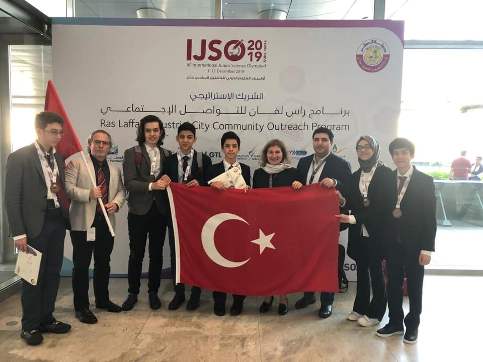 A Medal from the International Young Science Olympiads