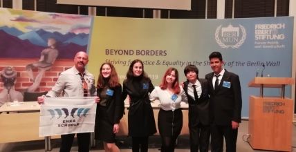 ENKA Okulları-Kocaeli MUNcileri BERMUN 2019 için Berlindeydi