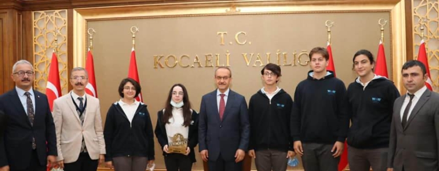 Mr. Seddar YAVUZ, the Governor of Kocaeli welcomed in his office Mr. Seddar YAVUZ, the Governor of Kocaeli welcomed in his office