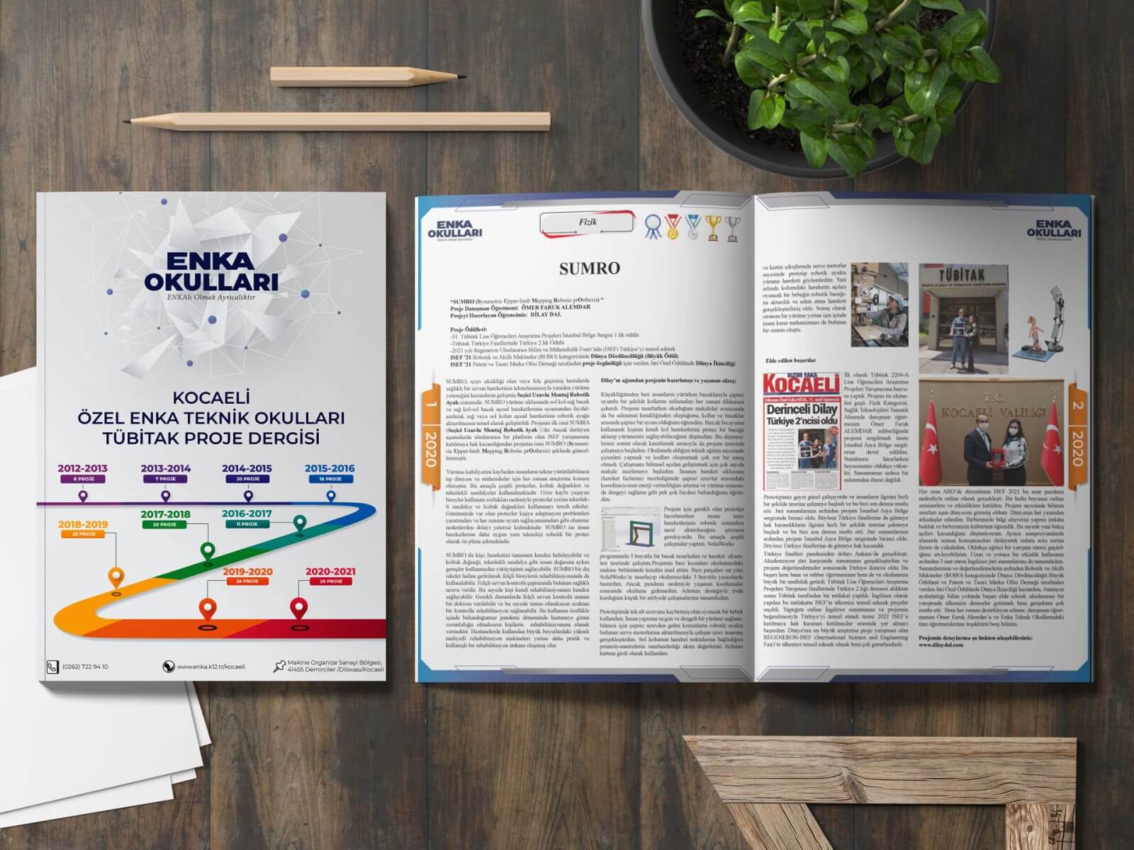 TÜBİTAK Proje Dergimiz Yayında