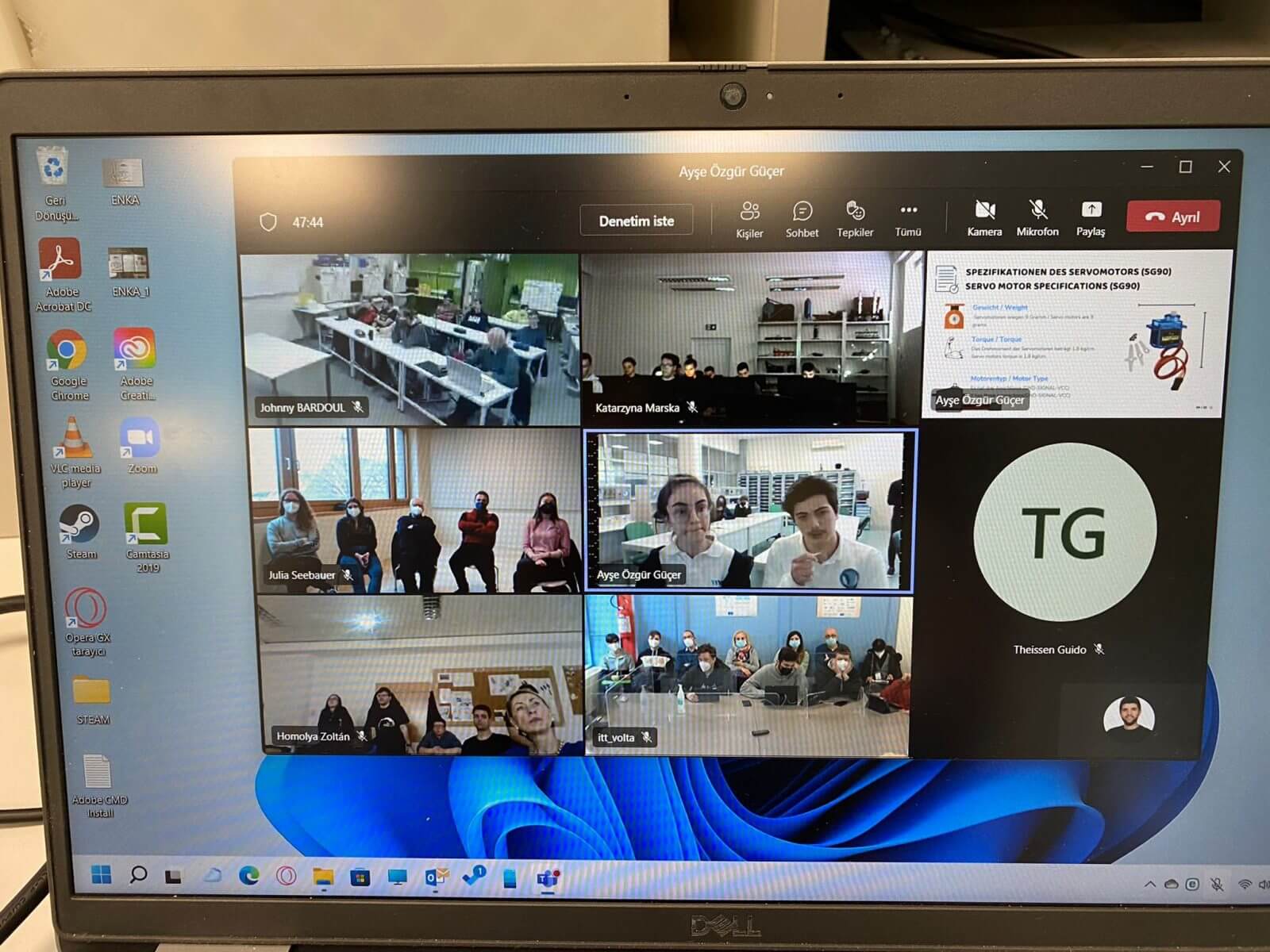 Erasmus Projemizin 2. Oturumlarını Tamamladık