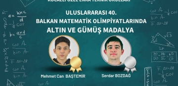 Double Medals in Balkan Mathematics Olympiad