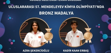 Mendeleyev Olimpiyatlarında Uluslararası Madalyalarımız