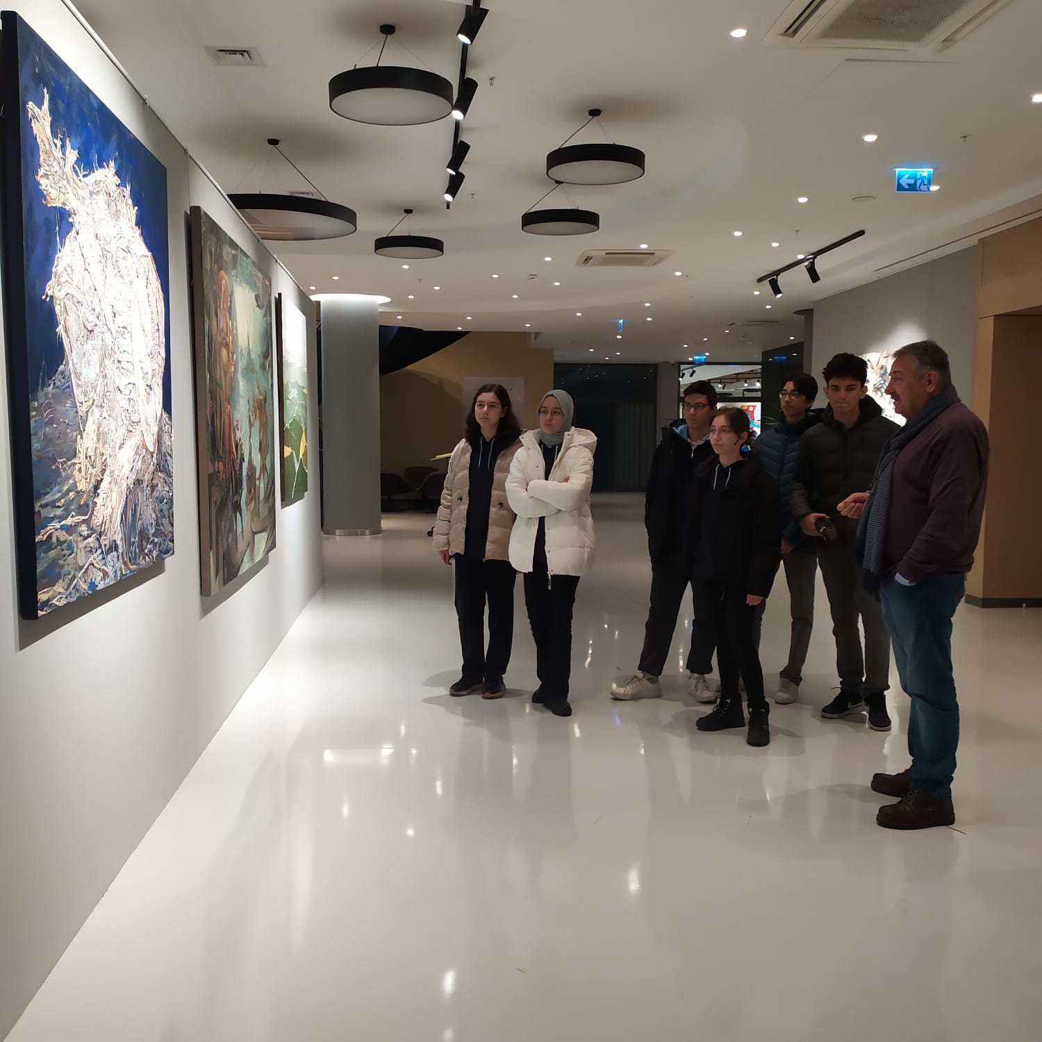 We visited the 100th Anniversary Painting Exhibition