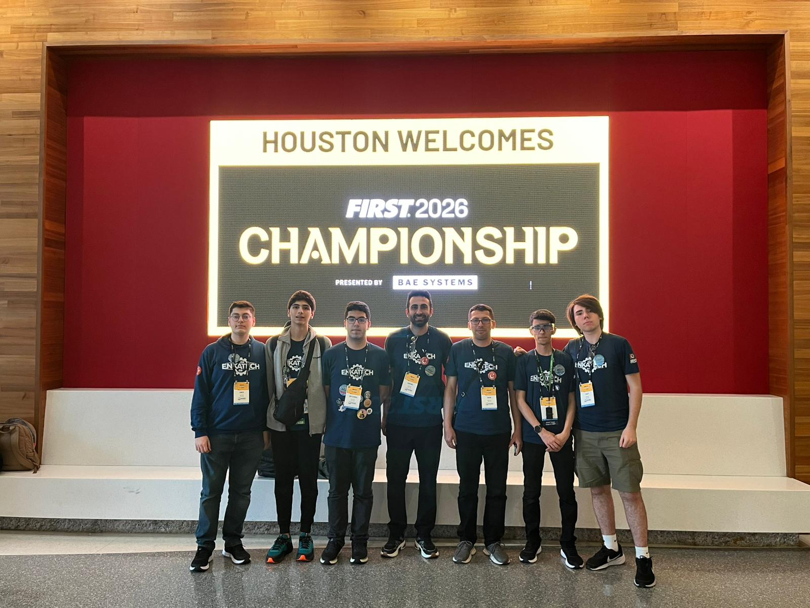 ENKATECH #6985 FRC Takımımız Houston’da Dünya Sahnesindeydi!