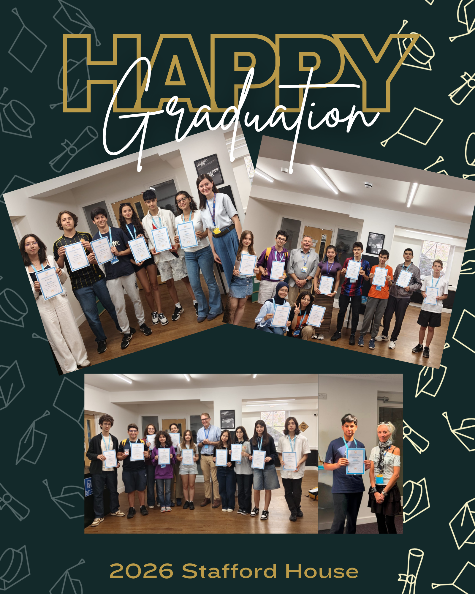 Our Students Successfully Completed the Stafford House Canterbury Program
