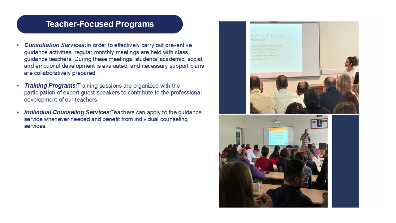 Teacher-Focused Programs